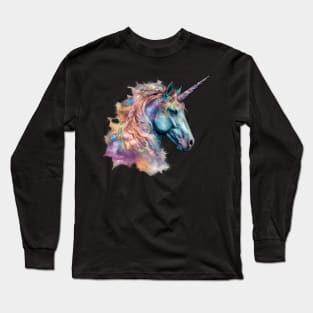 Colorsplash Unicorn Long Sleeve T-Shirt